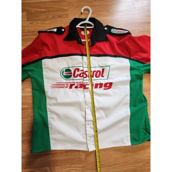 Fast Eddie Racewear Long Sleeves Shirt Castrol Racing Large Pre-Owned - Picture 4 of 7